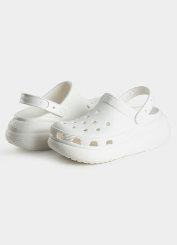 Crocs Classic Crush Clog - Unisex in White