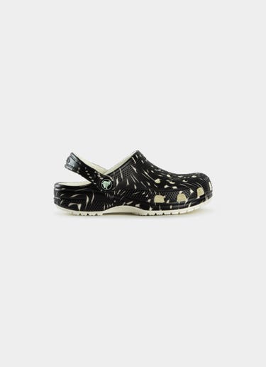 Crocs Classic Glow Sport Wave Clog - Kids in Green
