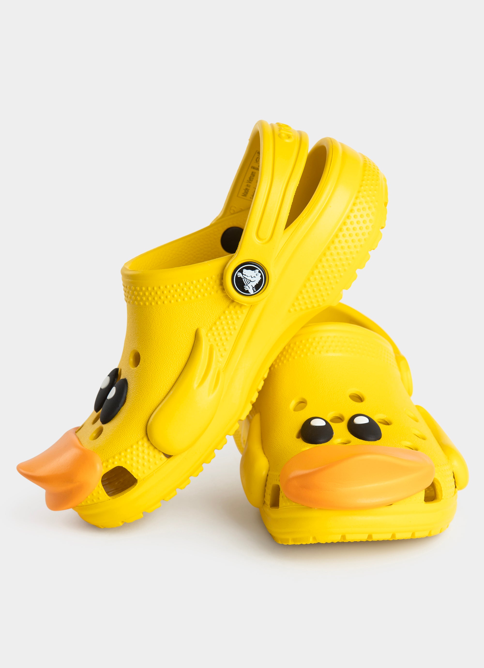 Yellow crocs kids hotsell