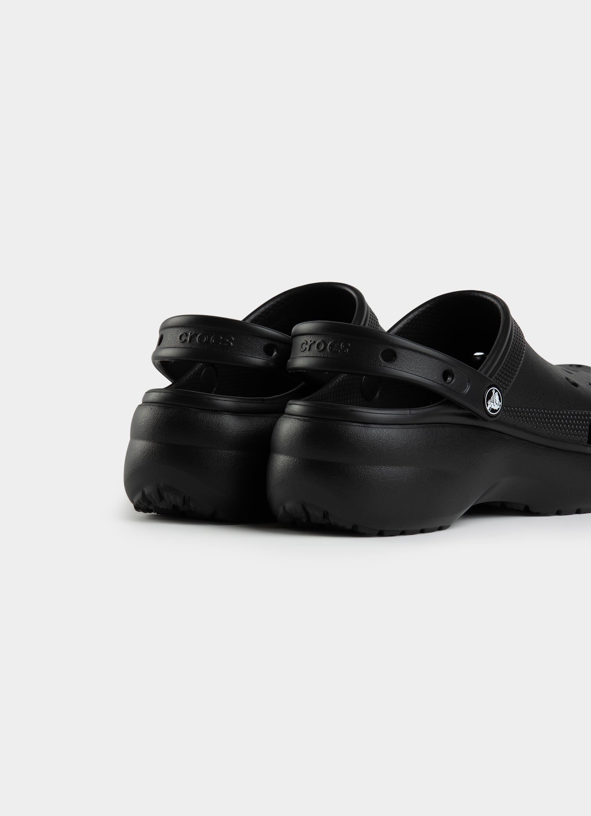 Crocs Classic Platform Clog - Women in Black