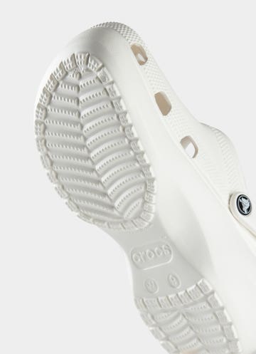 Crocs Classic Platform Clog - Womens in White
