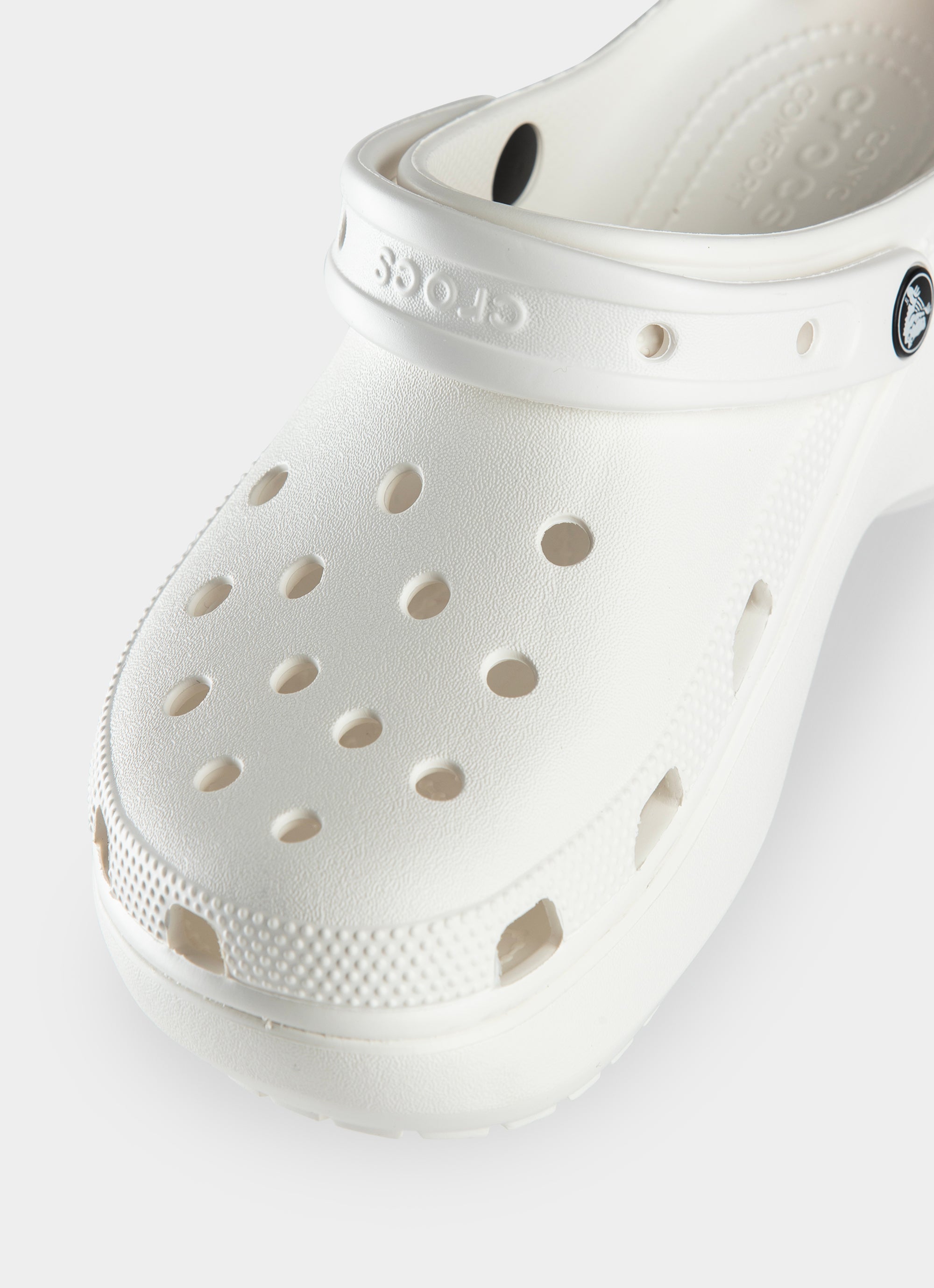 Crocs Classic Platform Clog - Womens in White