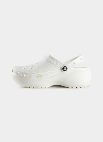 Crocs Classic Platform Clog - Womens in White