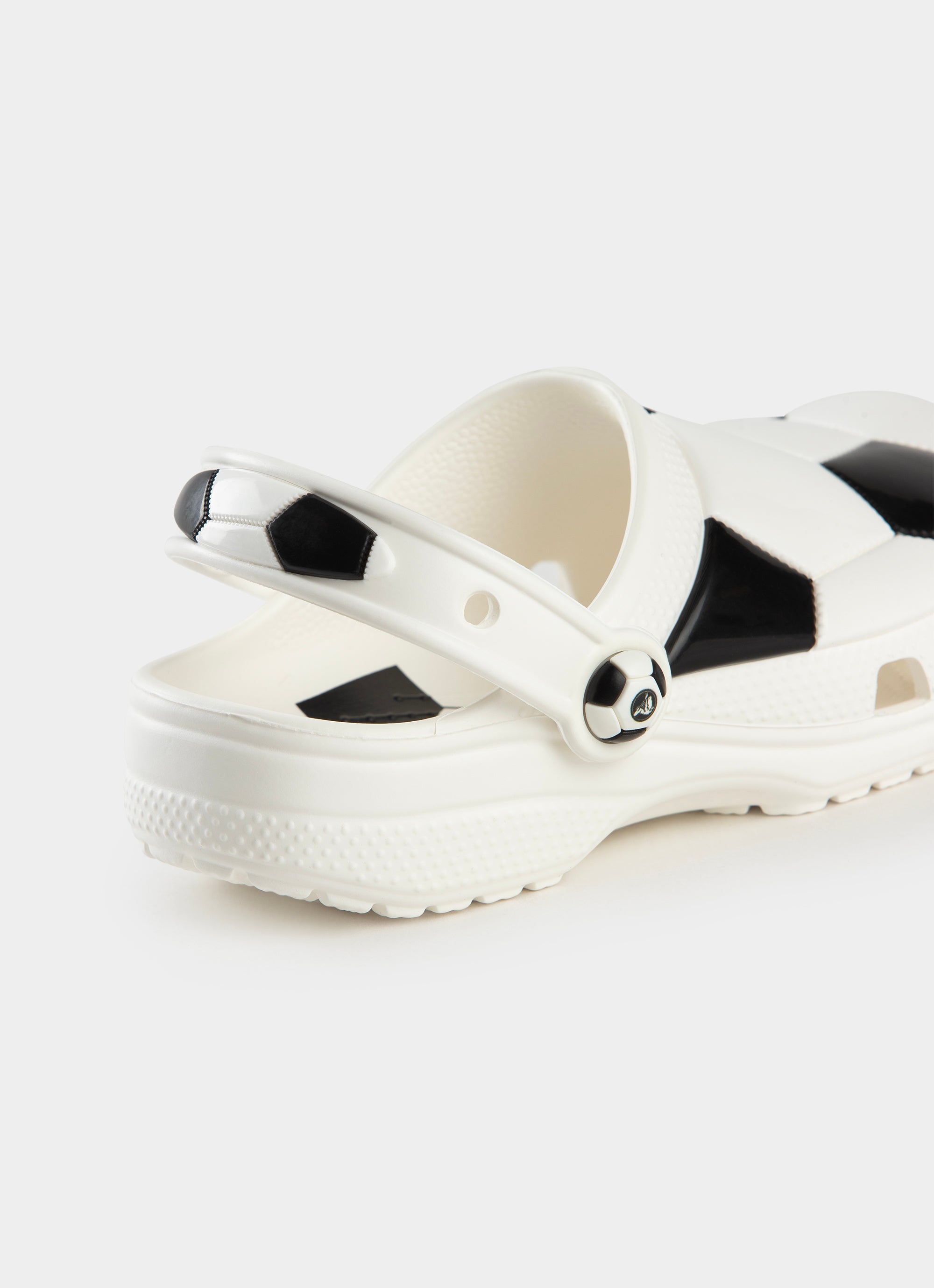 Crocs Classic Soccer Ball Clog - Kids in White