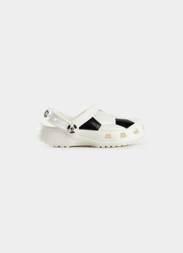 Crocs Classic Soccer Ball Clog - Kids in White