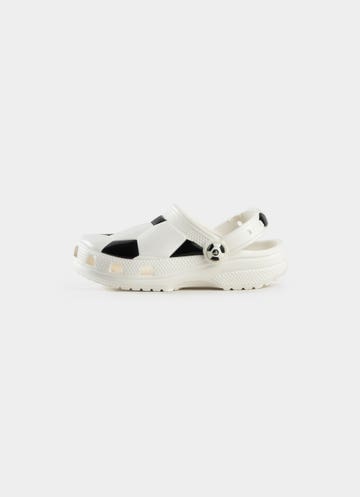 Crocs Classic Soccer Ball Clog - Kids in White