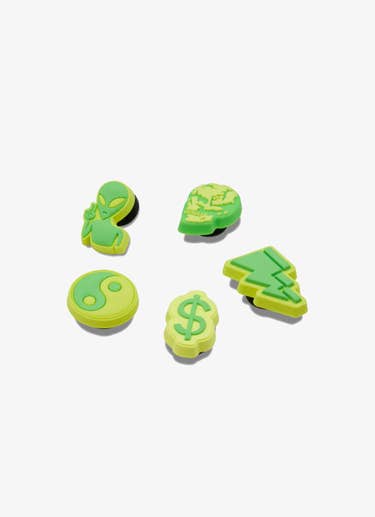 Crocs Jibbitz All Things Slime  - 5 Pack in Multi