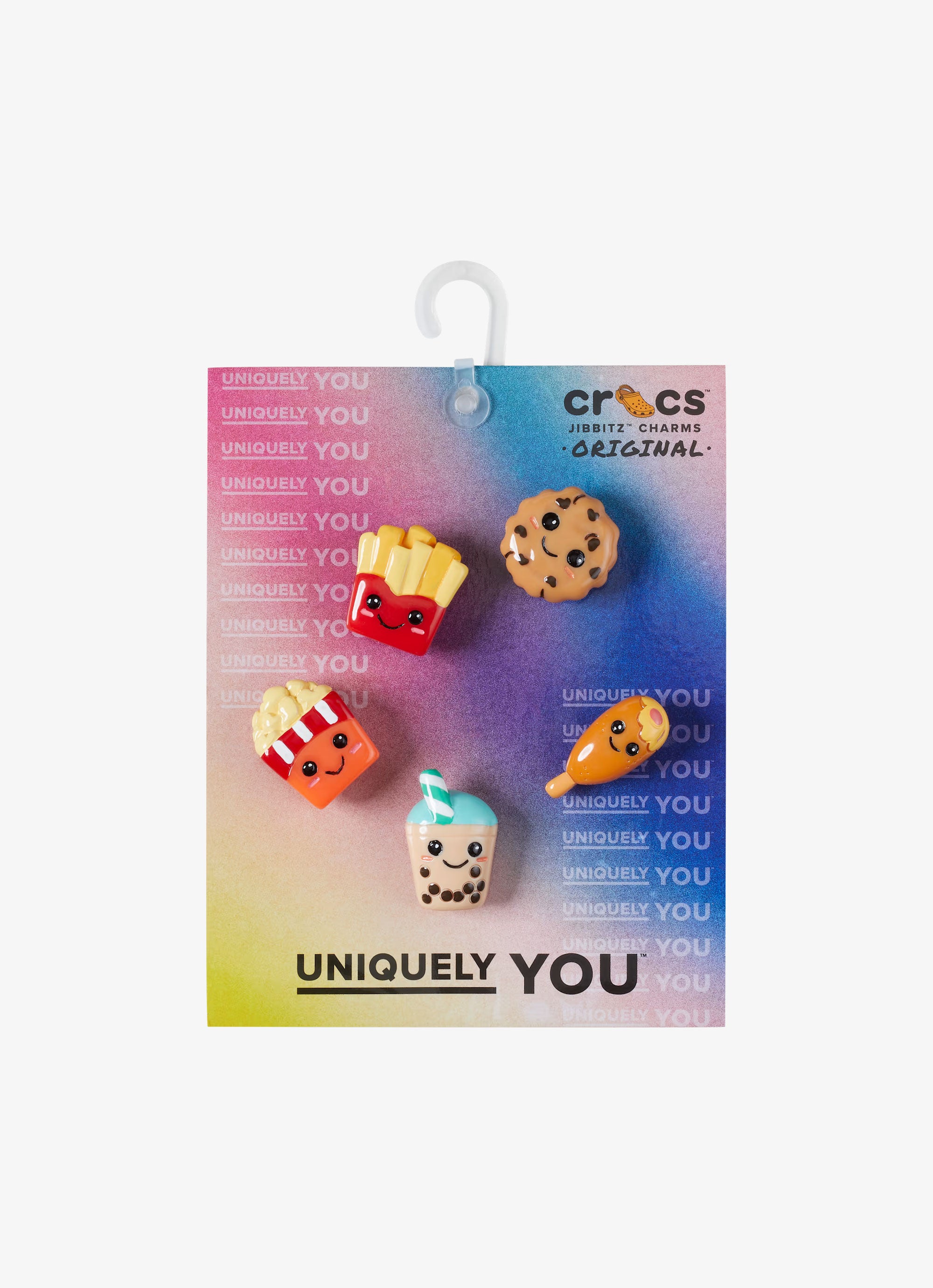 Crocs Jibbitz Bad But Cute Foods  - 5 Pack in Multi