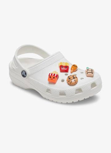 Crocs Jibbitz Bad But Cute Foods  - 5 Pack in Multi