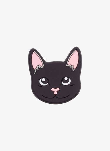 Crocs Jibbitz Black Cat in Multi