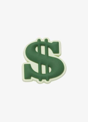 Crocs Jibbitz Dollar Sign in Multi