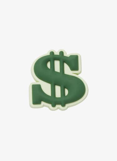 Crocs Jibbitz Dollar Sign in Multi