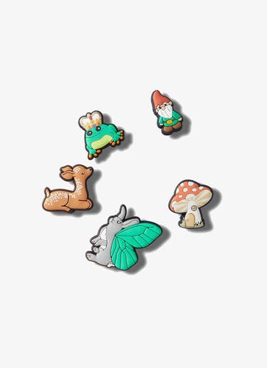 Crocs Jibbitz Enchanted Forest  - 5 Pack in Multi