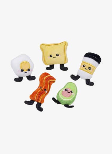 Crocs Jibbitz Fuzz Foods  - 5 Pack in Multi