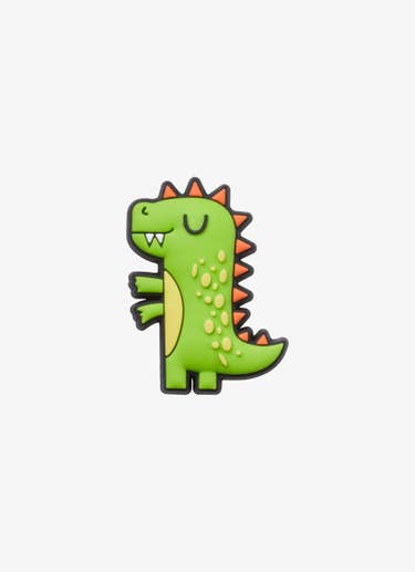 Crocs Jibbitz Green Dino in Multi