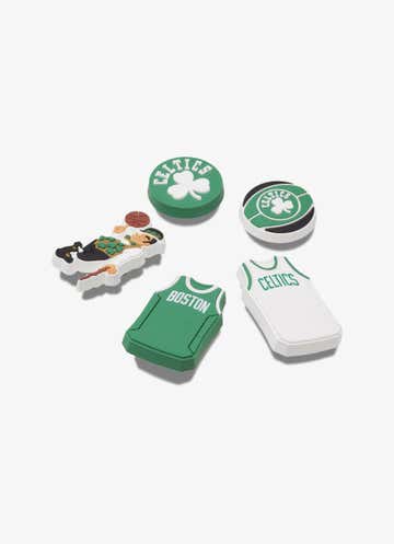Crocs Jibbitz Nba Boston Celtics 5 Pack in Multi