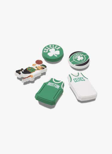 Crocs Jibbitz Nba Boston Celtics 5 Pack in Multi