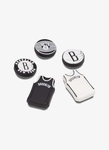 Crocs Jibbitz Nba Brooklyn Nets 5 Pack in Multi