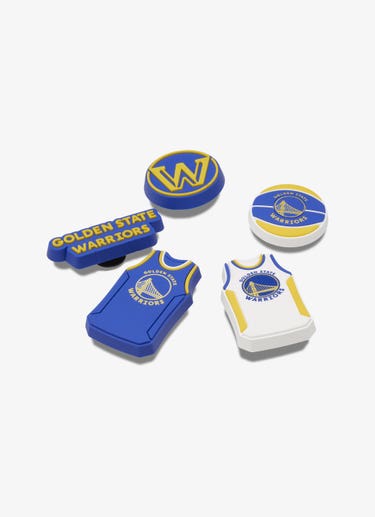 Crocs Jibbitz Nba Golden State Warriors 5 Pack in Multi