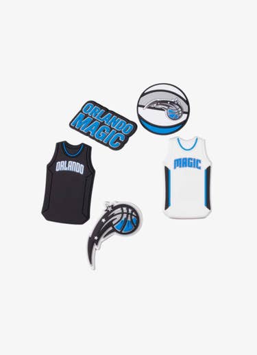 Crocs Jibbitz Nba Orlando Magic 5packs in Multi