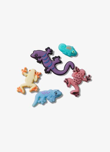 Crocs Jibbitz Uv Changing Rainforest  - 5 Pack in Multi