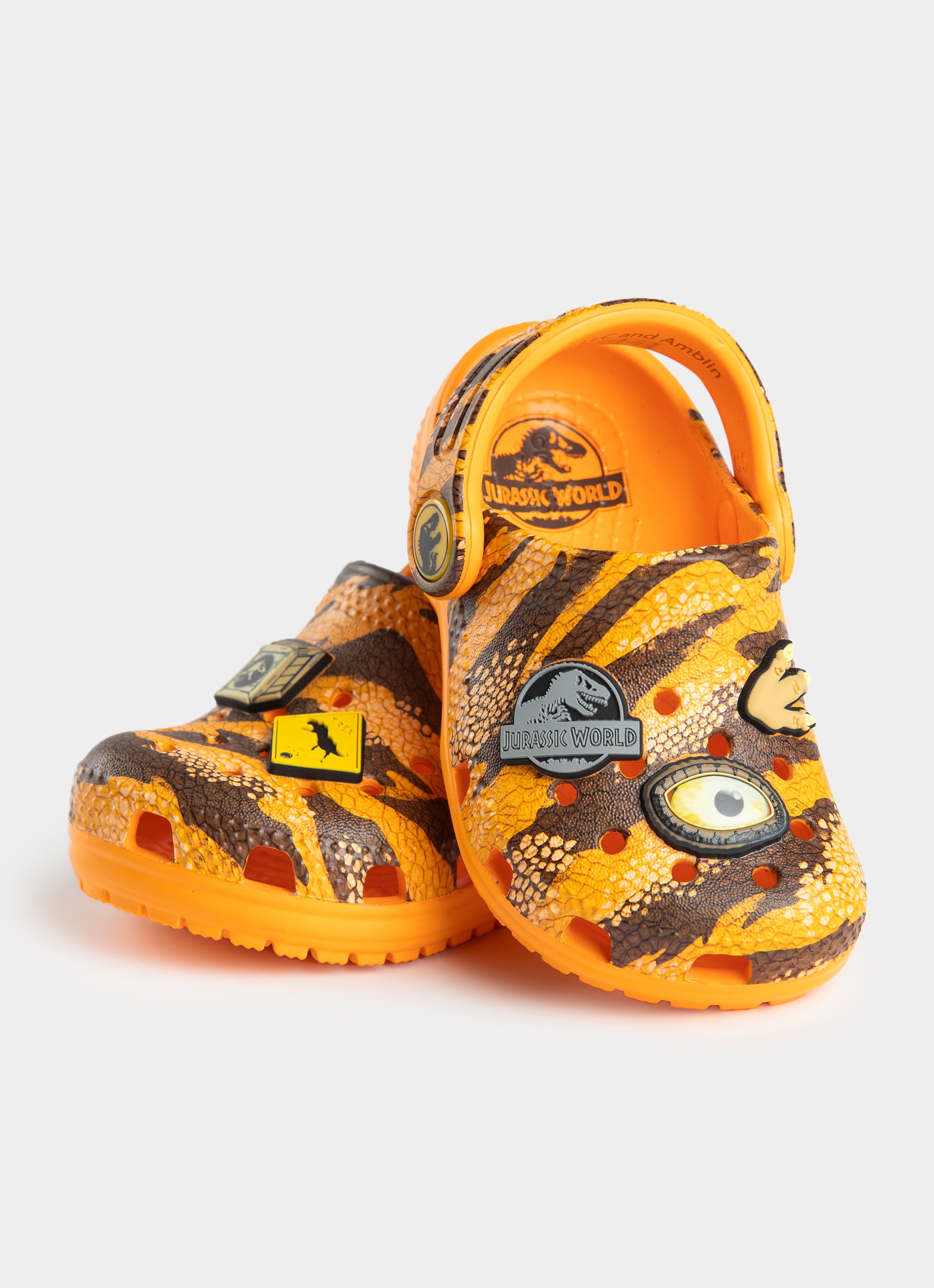 Orange sales baby crocs