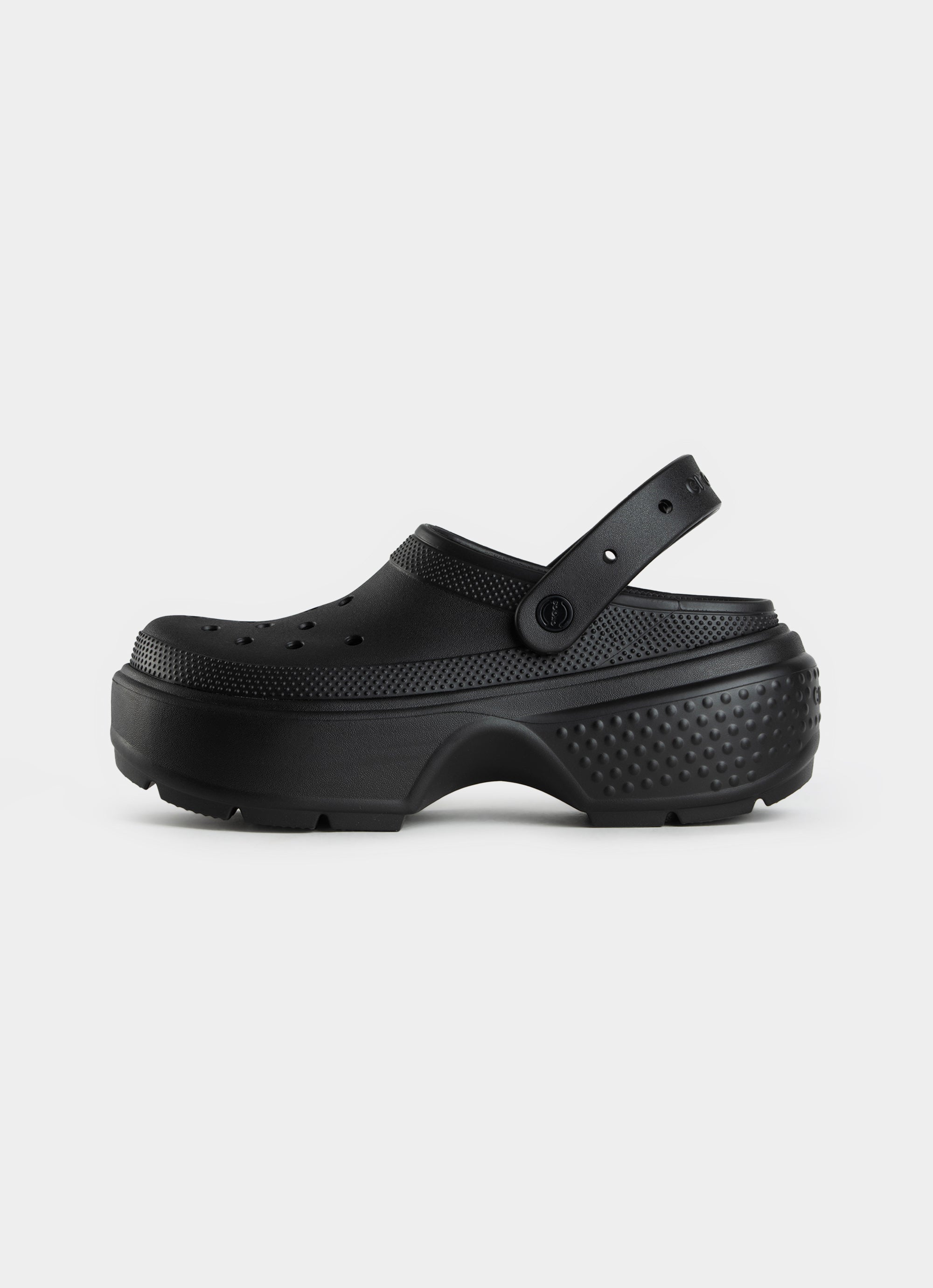 Crocs Stomp Clog - Unisex in Black