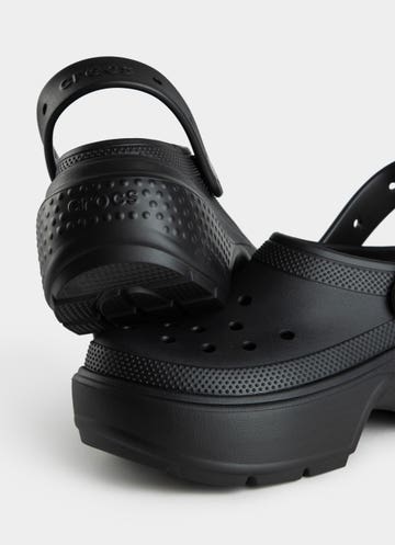 Crocs Stomp Clog - Unisex in Black