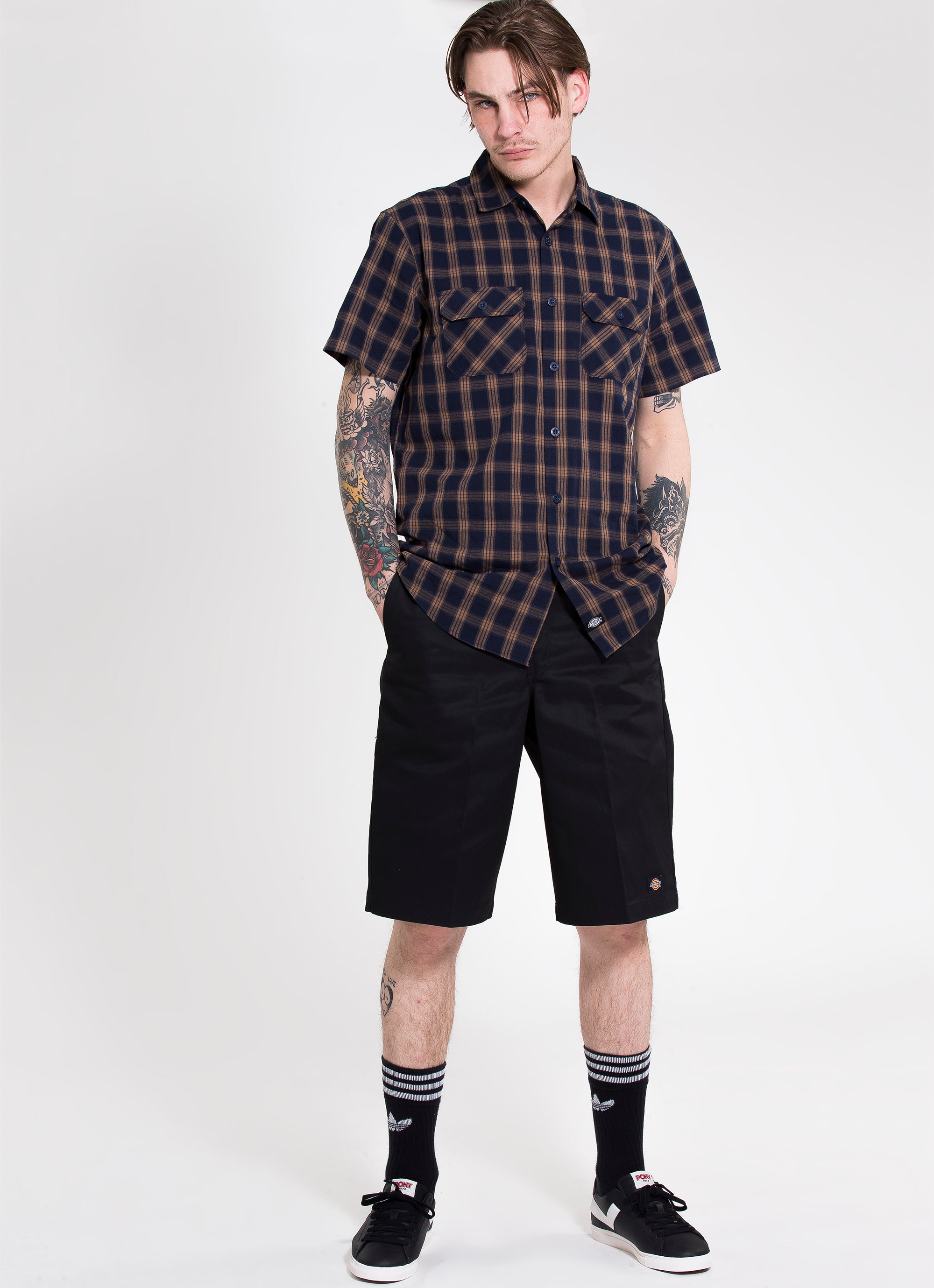 Dickies 13" Work Shorts in Black