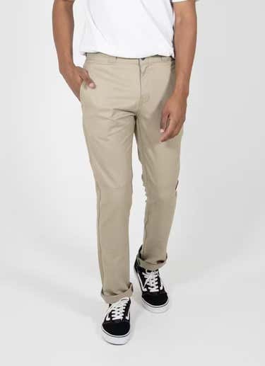 Dickies 918 Slim Fit Double Knee Pant - Big & Tall in Beige