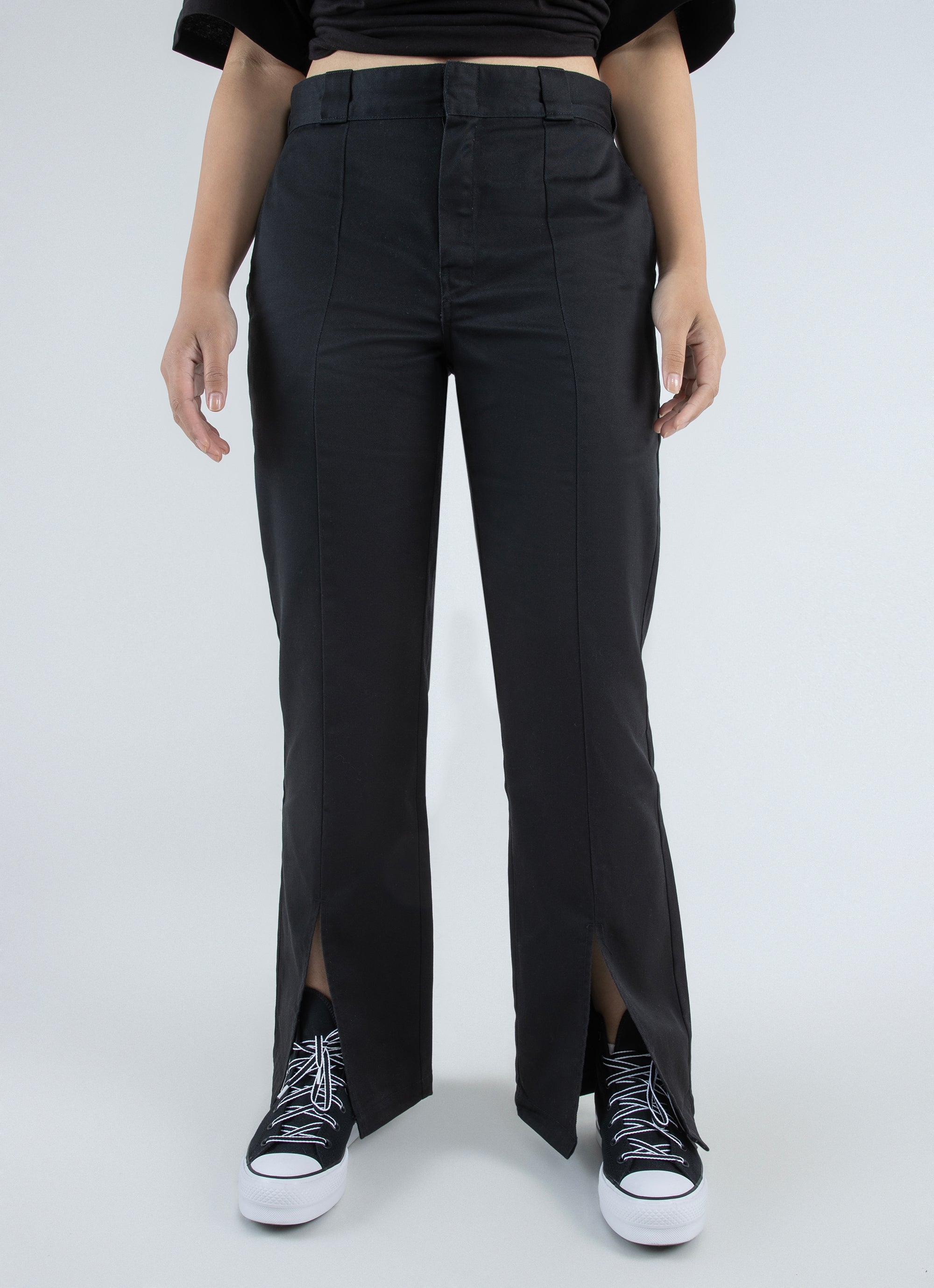 Dickies 874 Split Washed Pants - Womens in Black