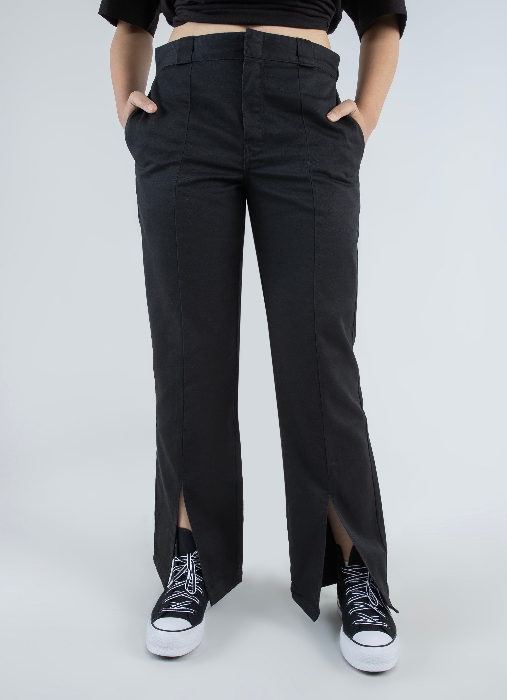 Dickies 874 Split Washed Pants - Womens in Black