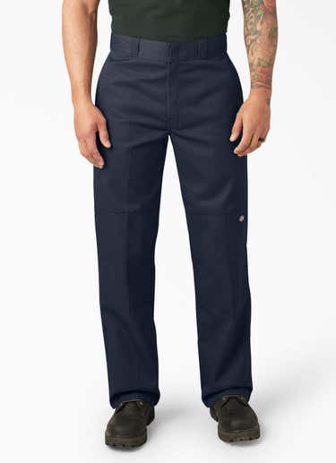 Dickies Double Knee Cargo Ripstop Pants in Blue