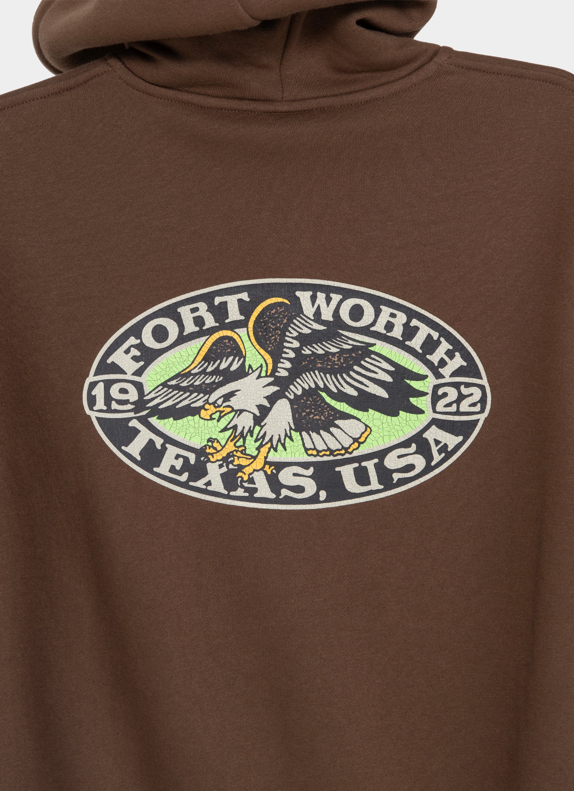 Dickies Eagle Hoodie Youth in Brown Red Rat