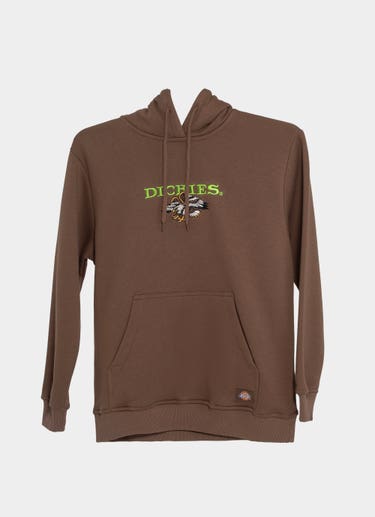 Dickies Eagle Hoodie - Youth in Brown