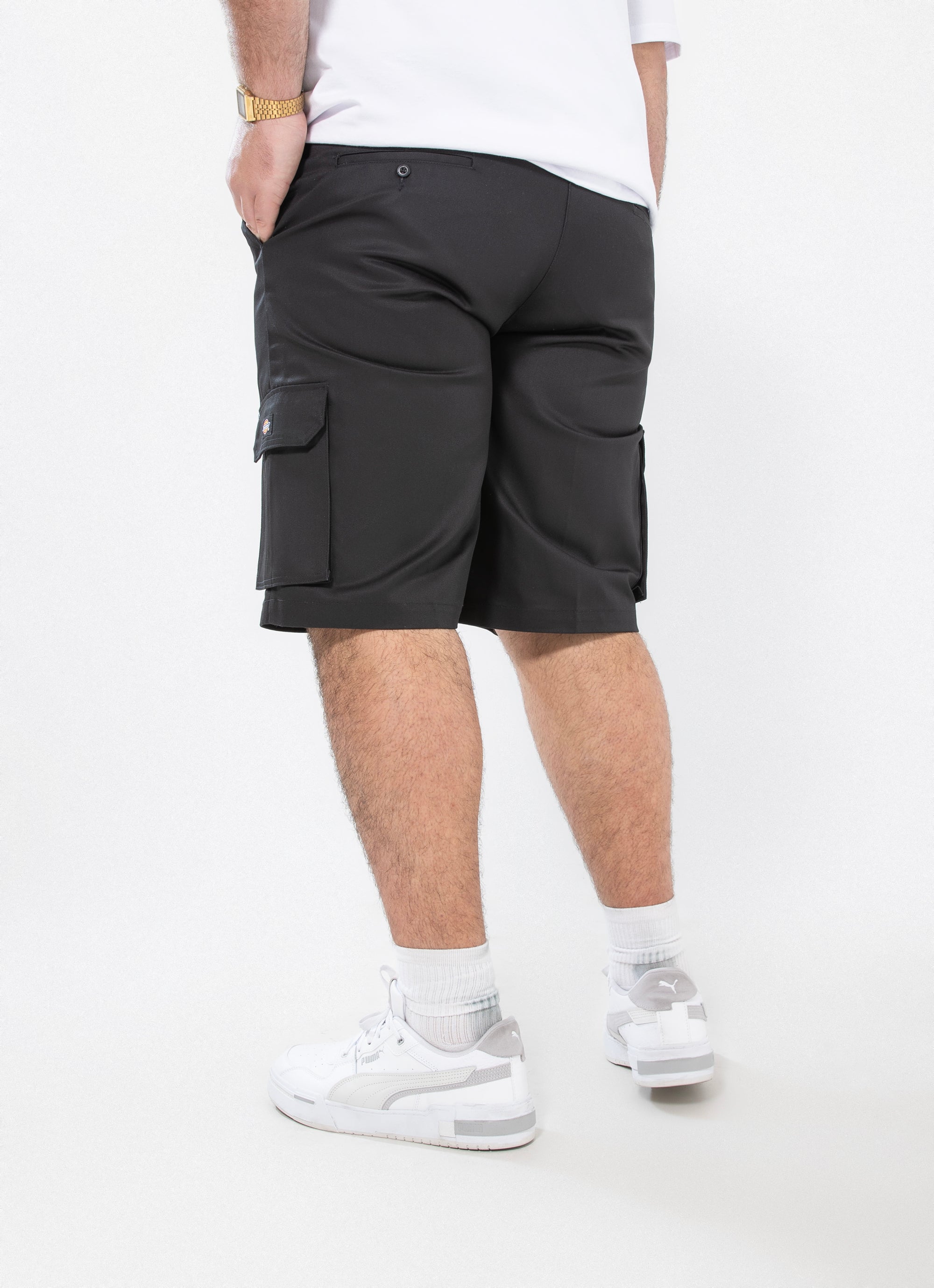 Dickies Slim Cargo Short - Big & Tall in Black