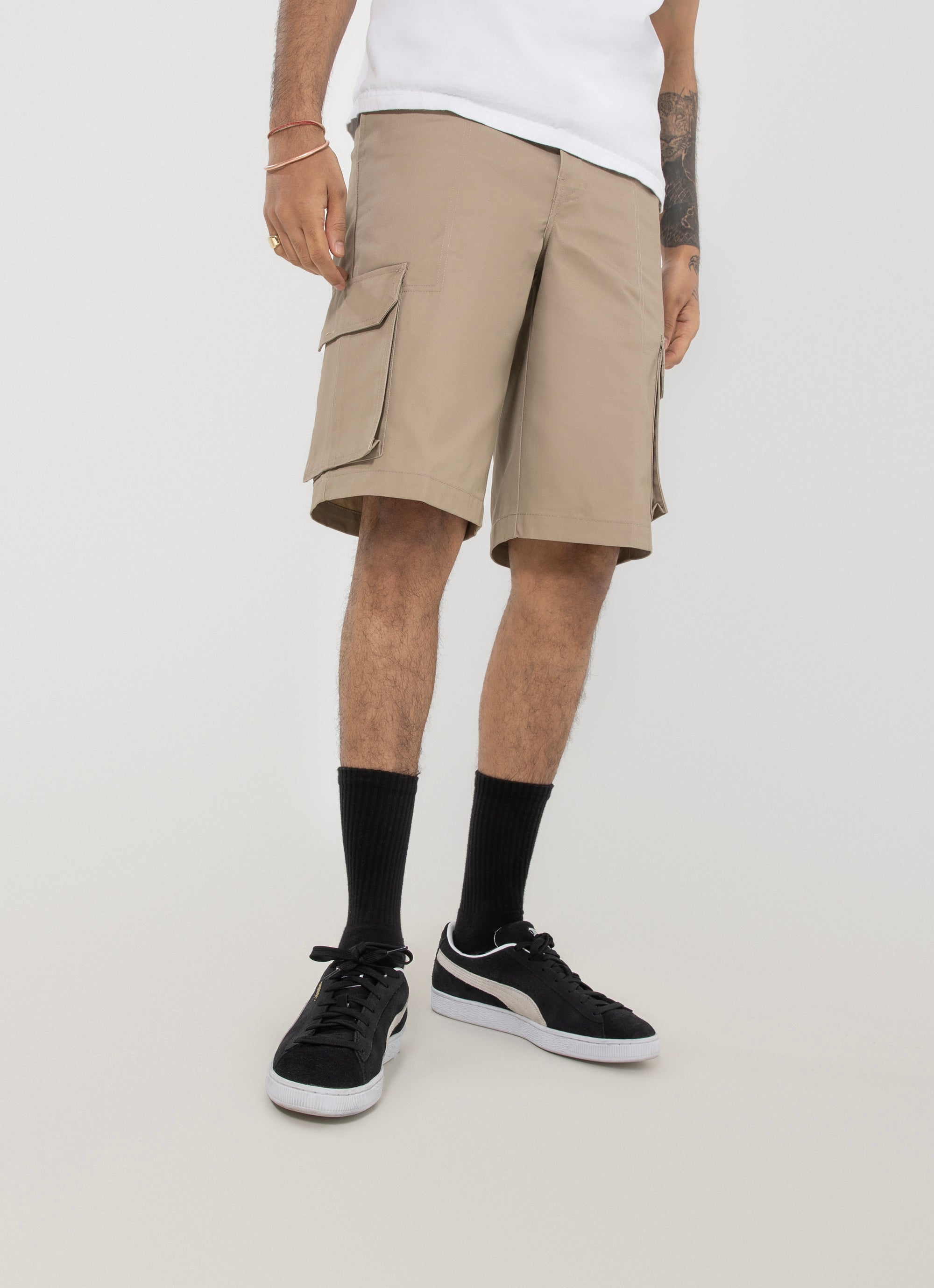 Dickies Slim Cargo Short in Brown