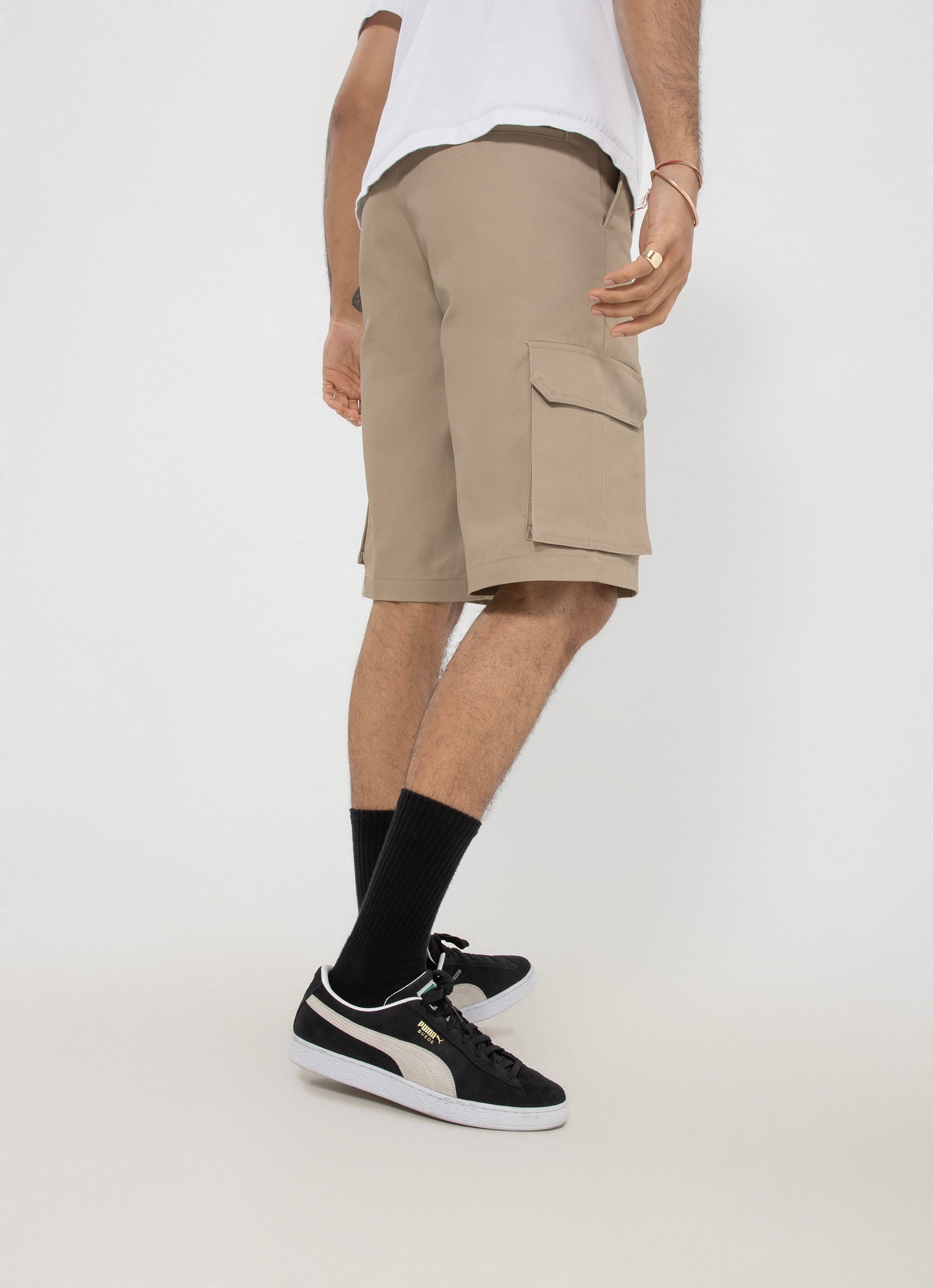 Dickies Slim Cargo Short in Brown