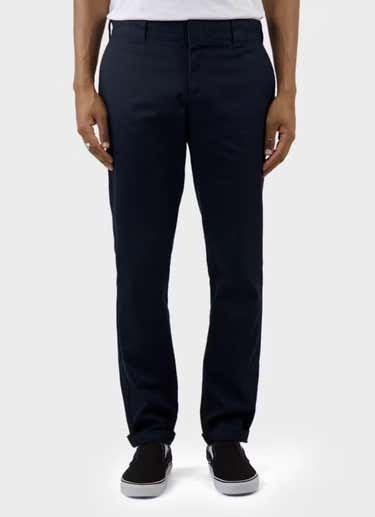 Dickies Slim Fit Work Pant in Blue