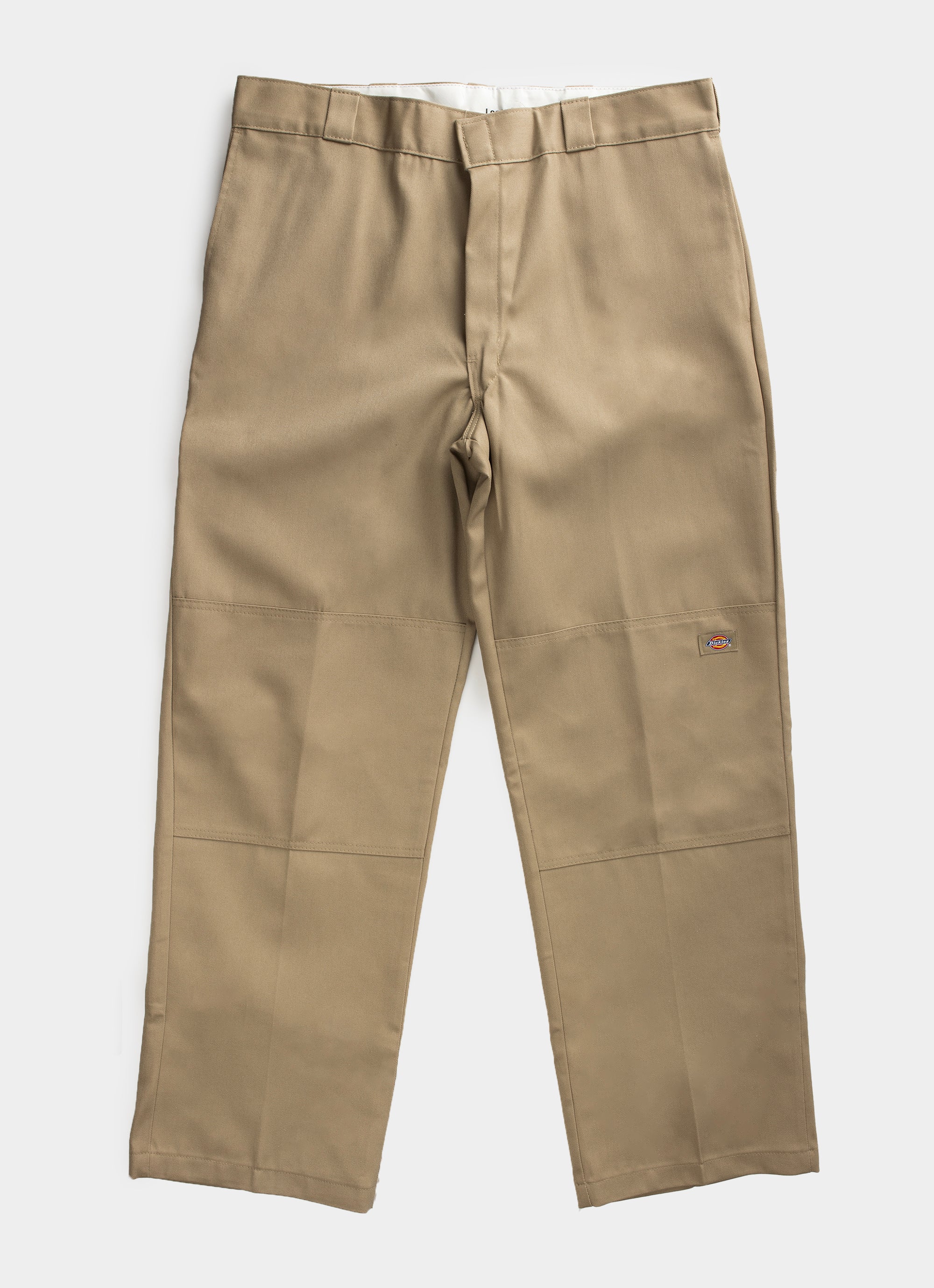 Dickies Twil Straight Leg Work Pants in Brown Red Rat