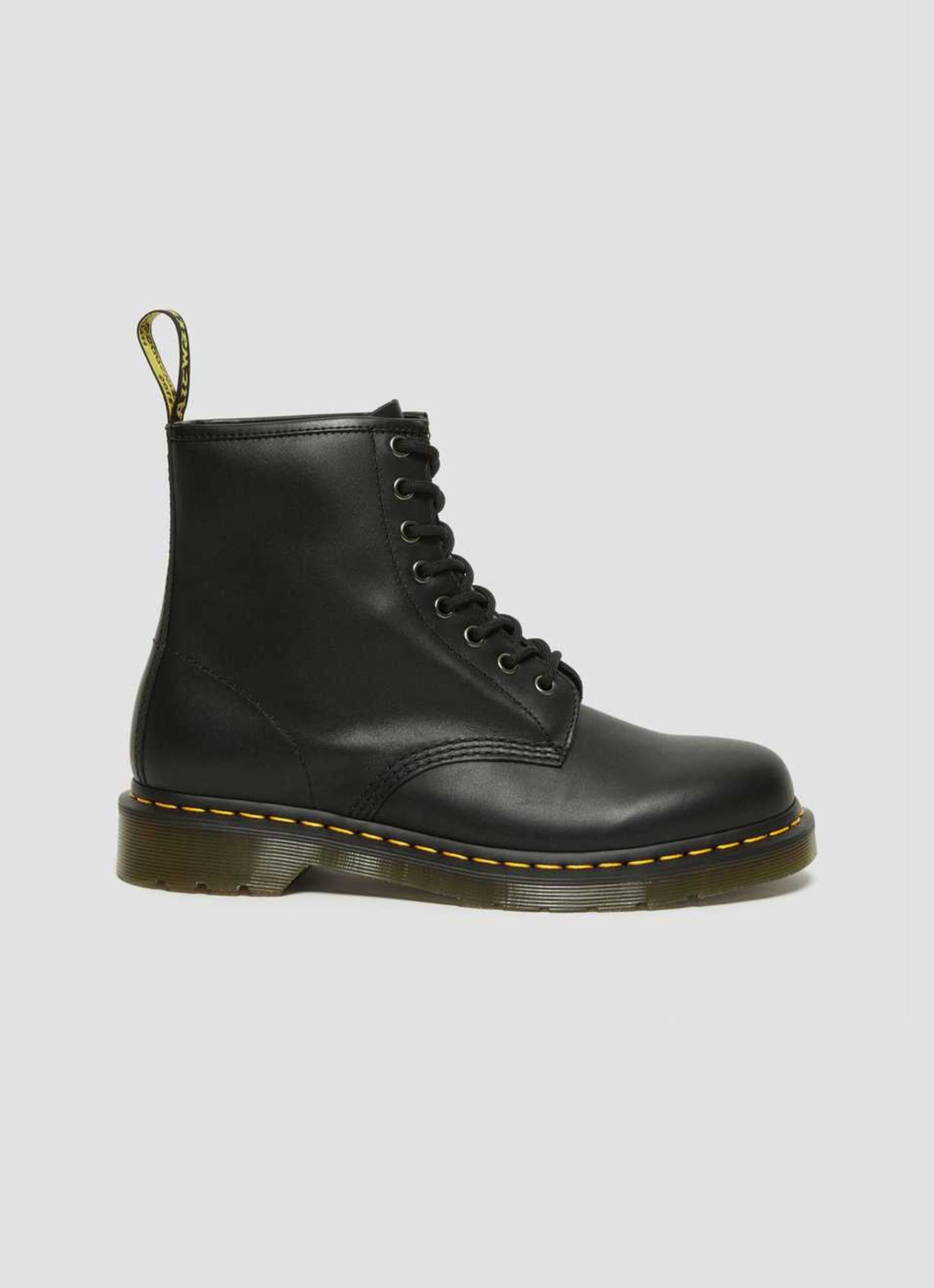 Dr. Martens 1460 Nappa 8 Eye Boots in Black