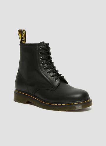 Dr. Martens 1460 Nappa 8 Eye Boots in Black