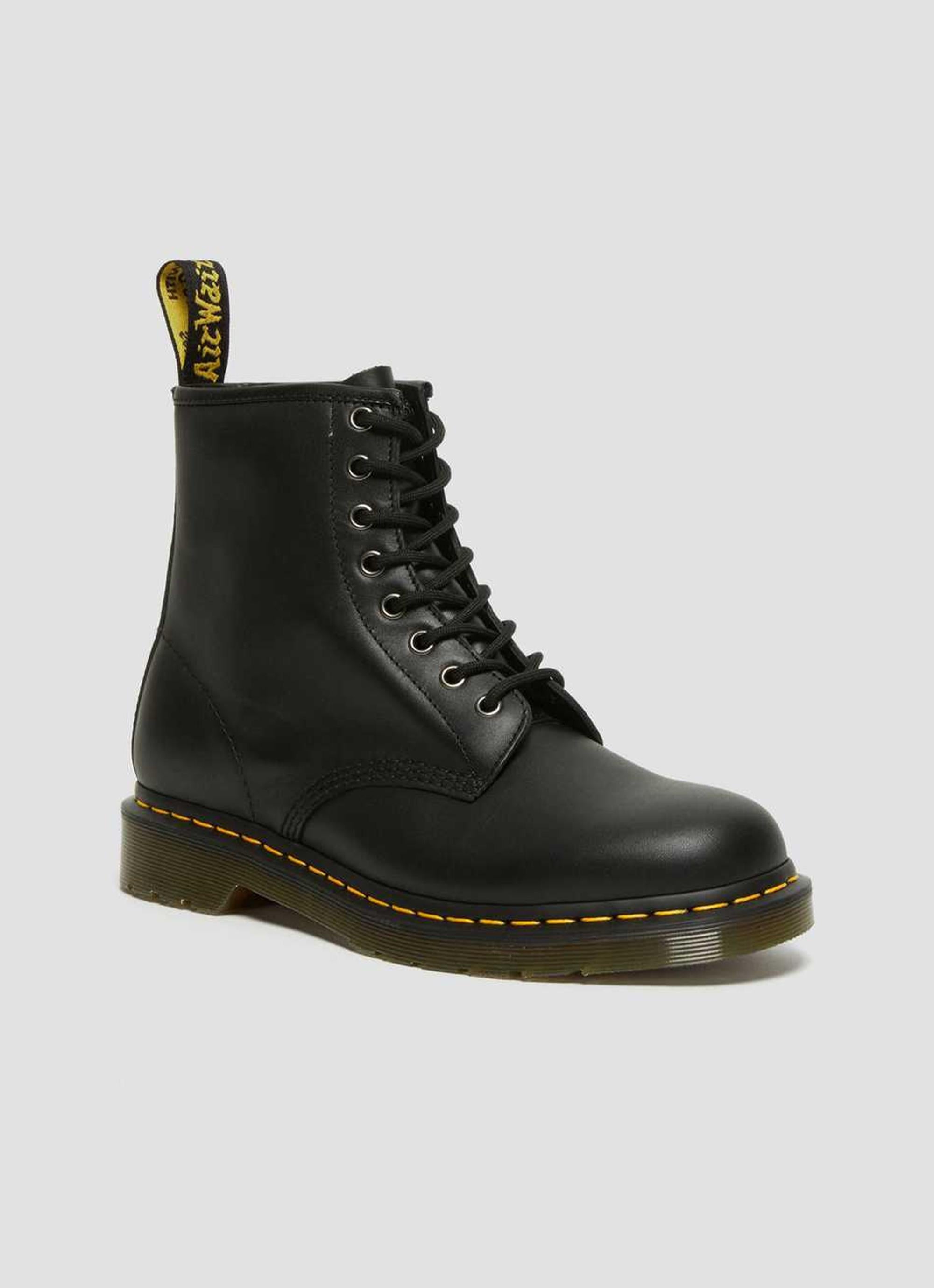 Dr. Martens 1460 Nappa 8 Eye Boots in Black