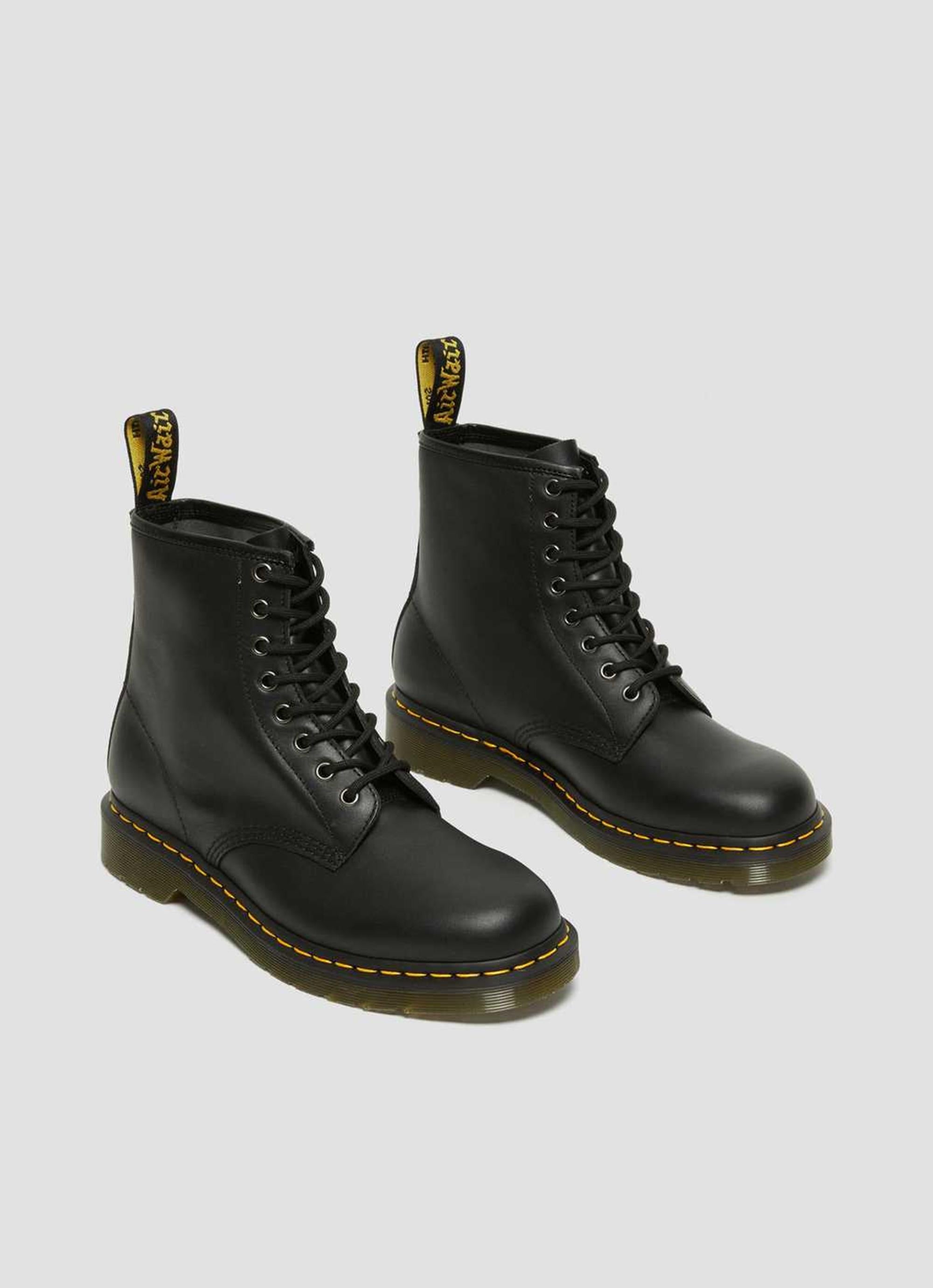 Dr. Martens 1460 Nappa 8 Eye Boots in Black