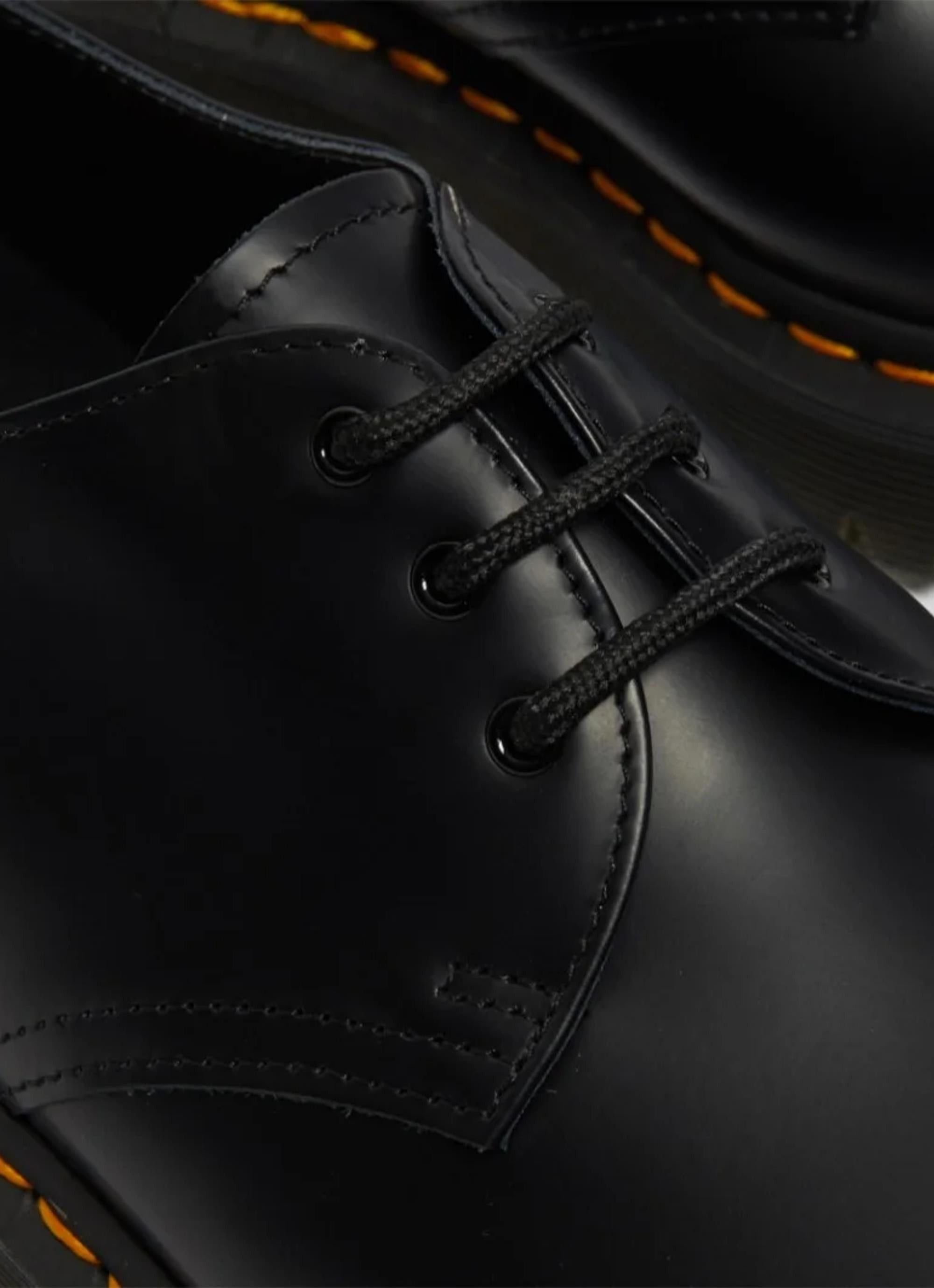 Dr. Martens 1461 Bex Smooth 3 Eye Shoes in Black