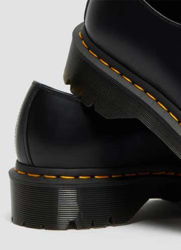 Dr. Martens 1461 Bex Smooth 3 Eye Shoes in Black