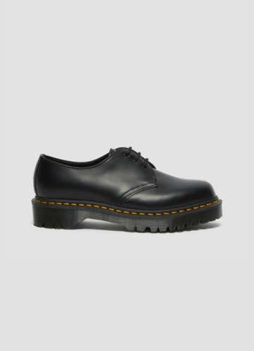 Dr. Martens 1461 Bex Smooth 3 Eye Shoes in Black