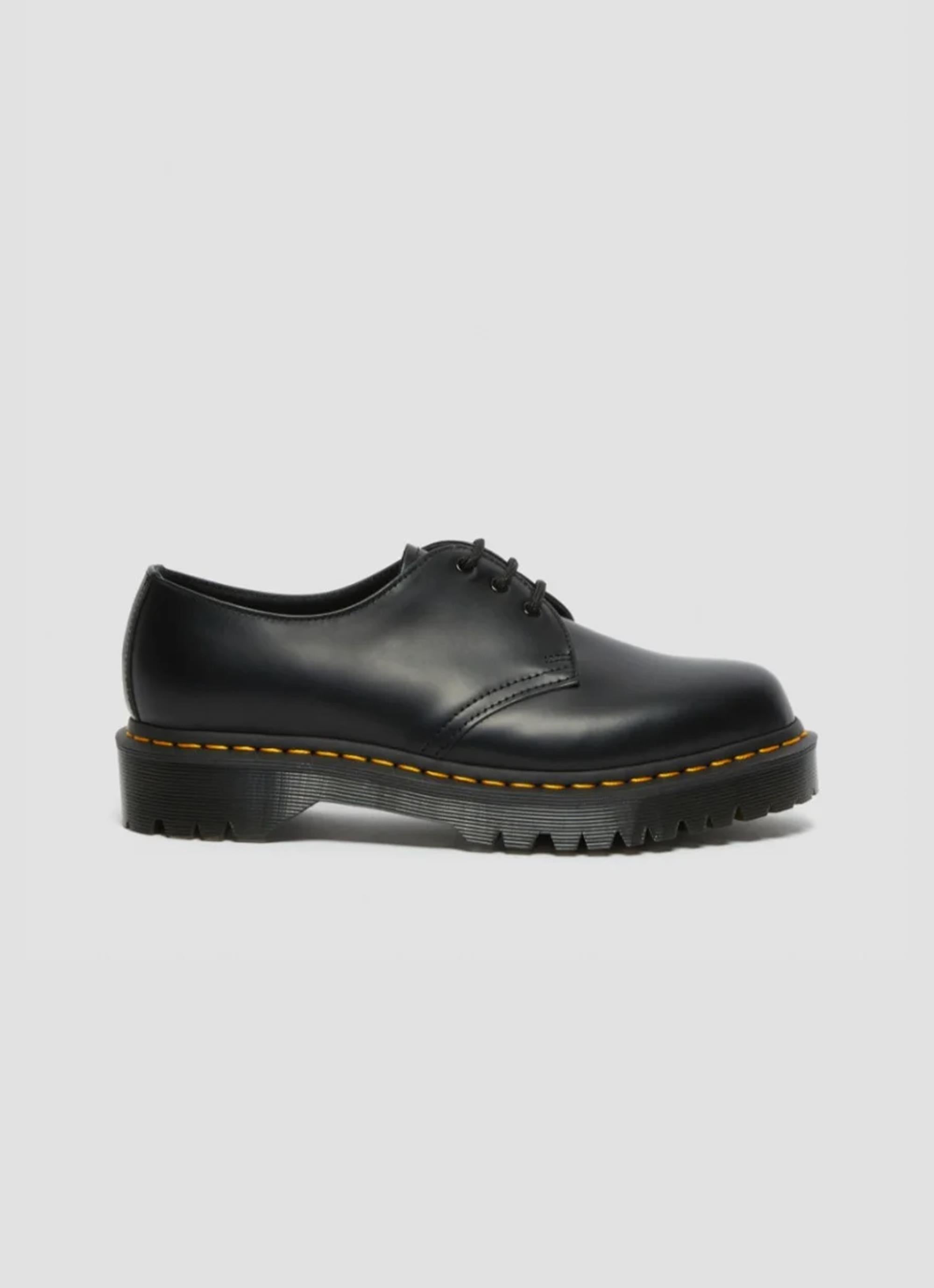 Dr. Martens 1461 Bex Smooth 3 Eye Shoes in Black