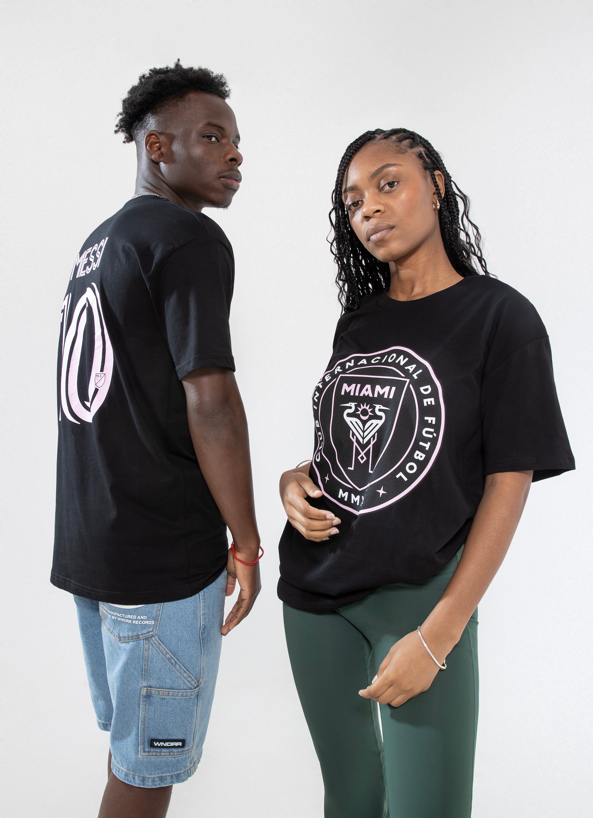 Fanatics Messi N&n Tee in Black