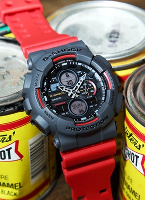 G-Shock GA140-4A Digital Analogue Watch